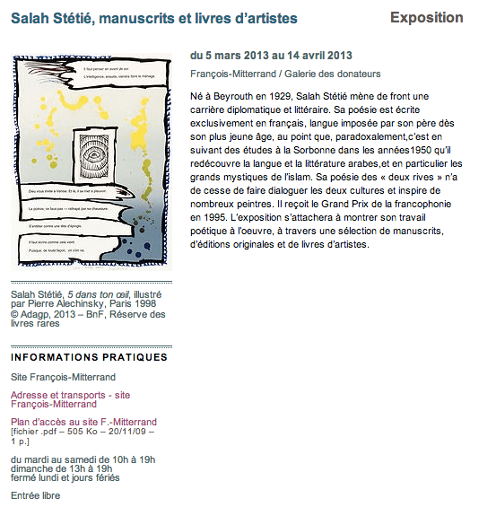 exposition salah setie