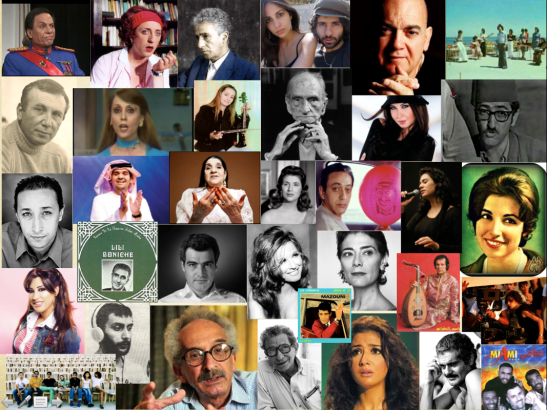 mosaïque artistes arabes