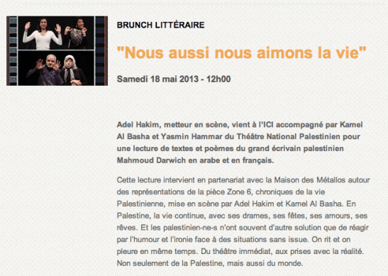 brunch littéraire