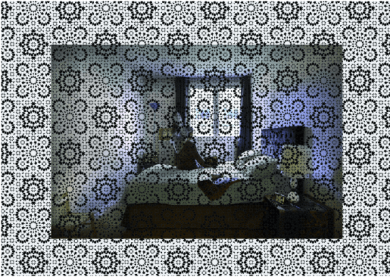 femme au moucharabieh